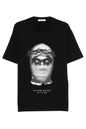 T-shirt Corona Mask in cotone nero IH NOM UH NIT | NUS26275009